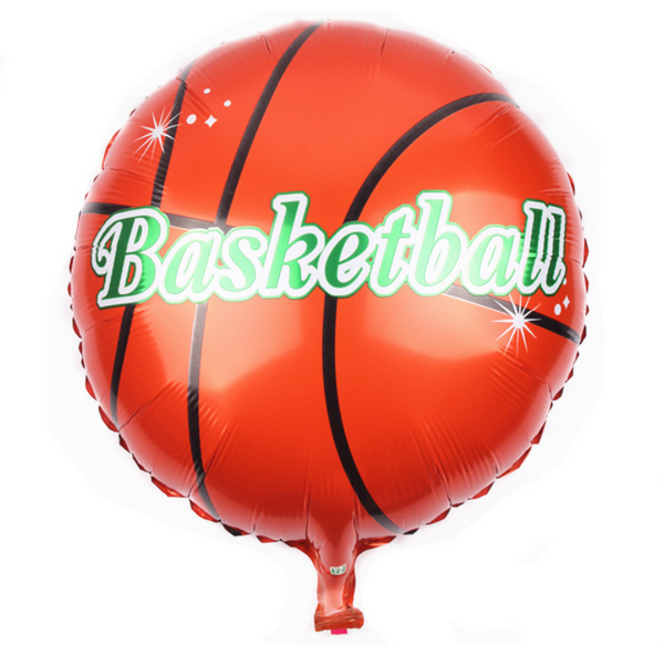 Basketball Foil Balloon - Pk/5
