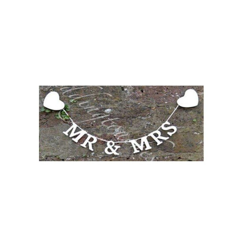 Party-Anthem "Mr & Mrs" Wedding Banner