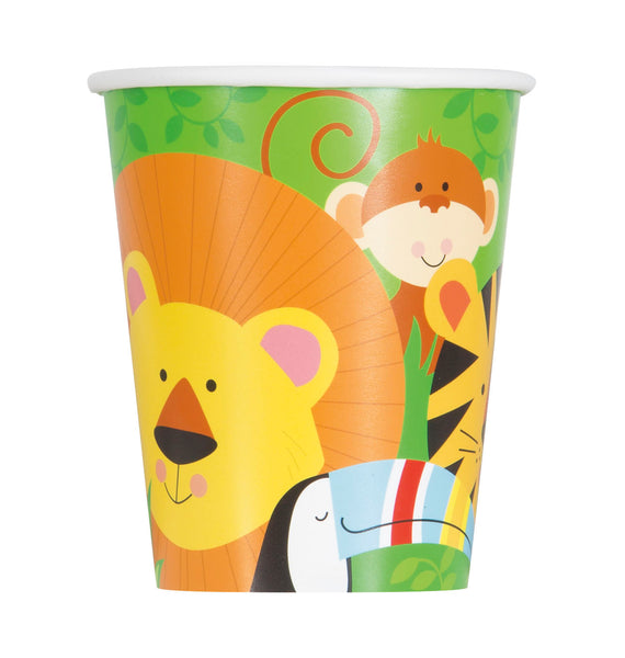 Jungle Animal Paper Cups - 20/pack