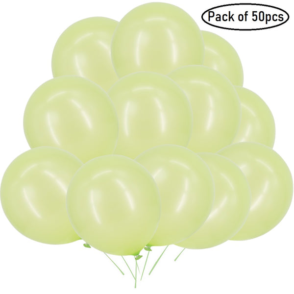 Metallic Latex Balloons - 50/Pk