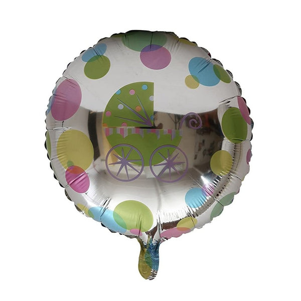 Baby Cart Baby Shower Foil Balloon