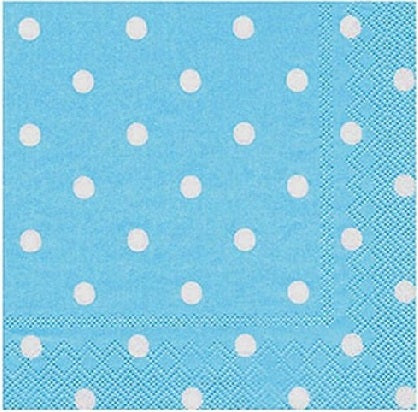 Polka Dots Paper Napkins - 40/ Pack