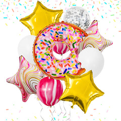 Sweet Donut Balloon Bouquet - Pk / 10