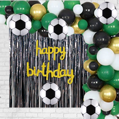 Football Happy Birthday DIY Balloon garland arch - 110/Pk