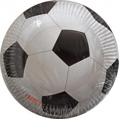 Football Paper Plates - 20/pack