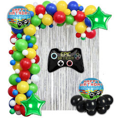 Gamer Happy Birthday DIY Balloon garland arch - 110/Pk