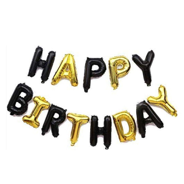 "Happy Birthday" Letter Foil Balloon