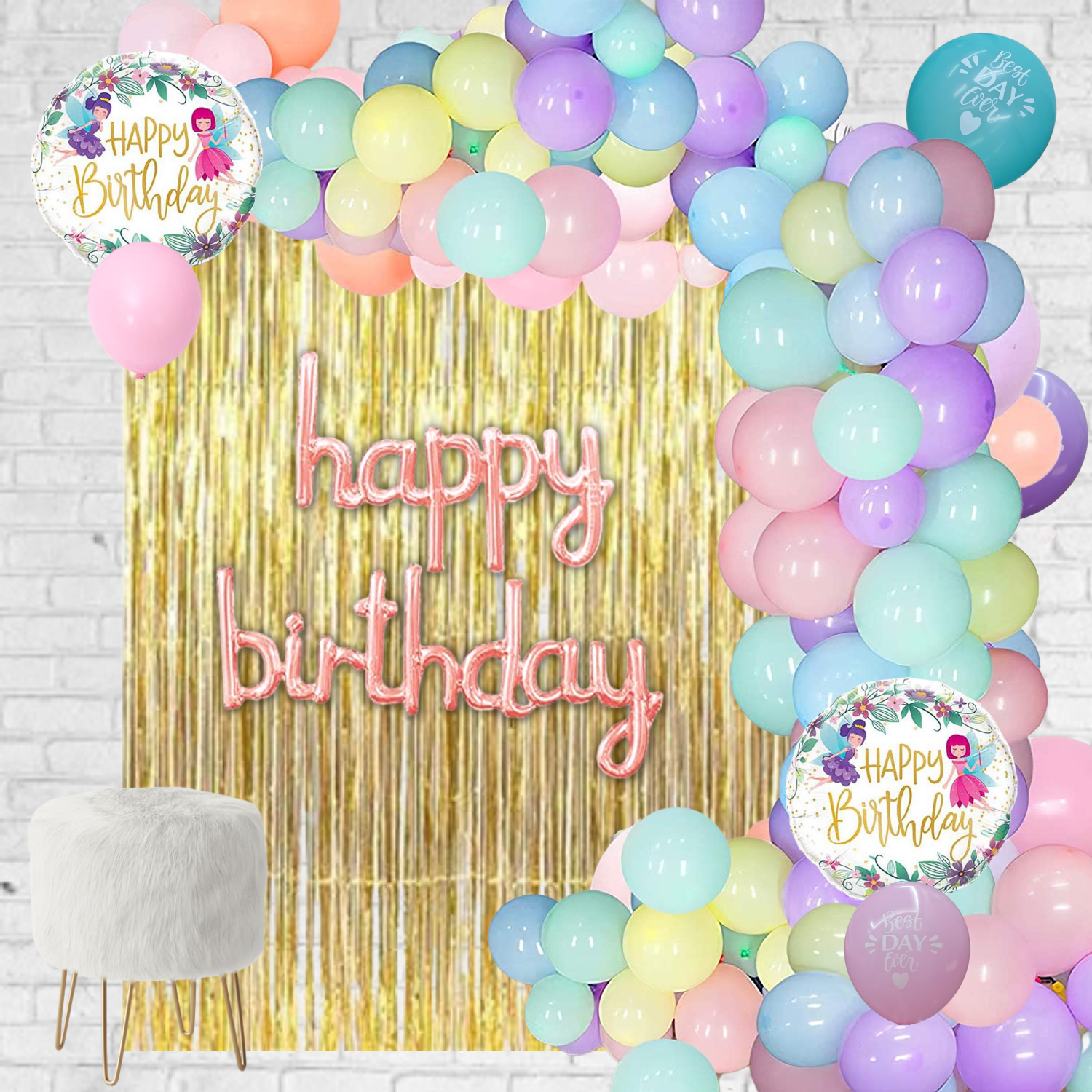 Birthday garland diy deals